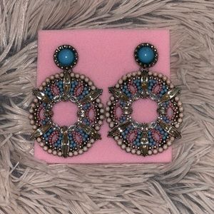 Rocksbox baby blue & pink earrings